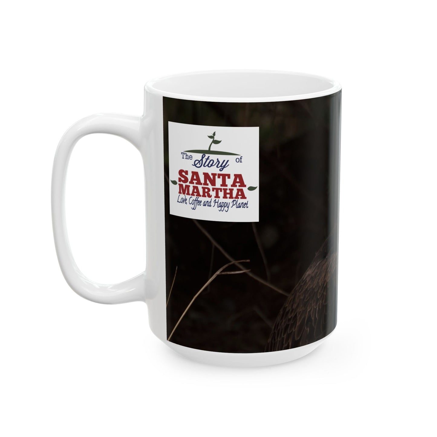 Ceramic Mug, (15oz)