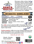 Barrel-aged Roasted  Nicaragua Coffee