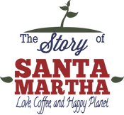 Logo of Santa Martha Café a direct trade coffee roasting company in Minnesota