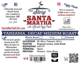 Tanzanian - Decaf Medium Roast