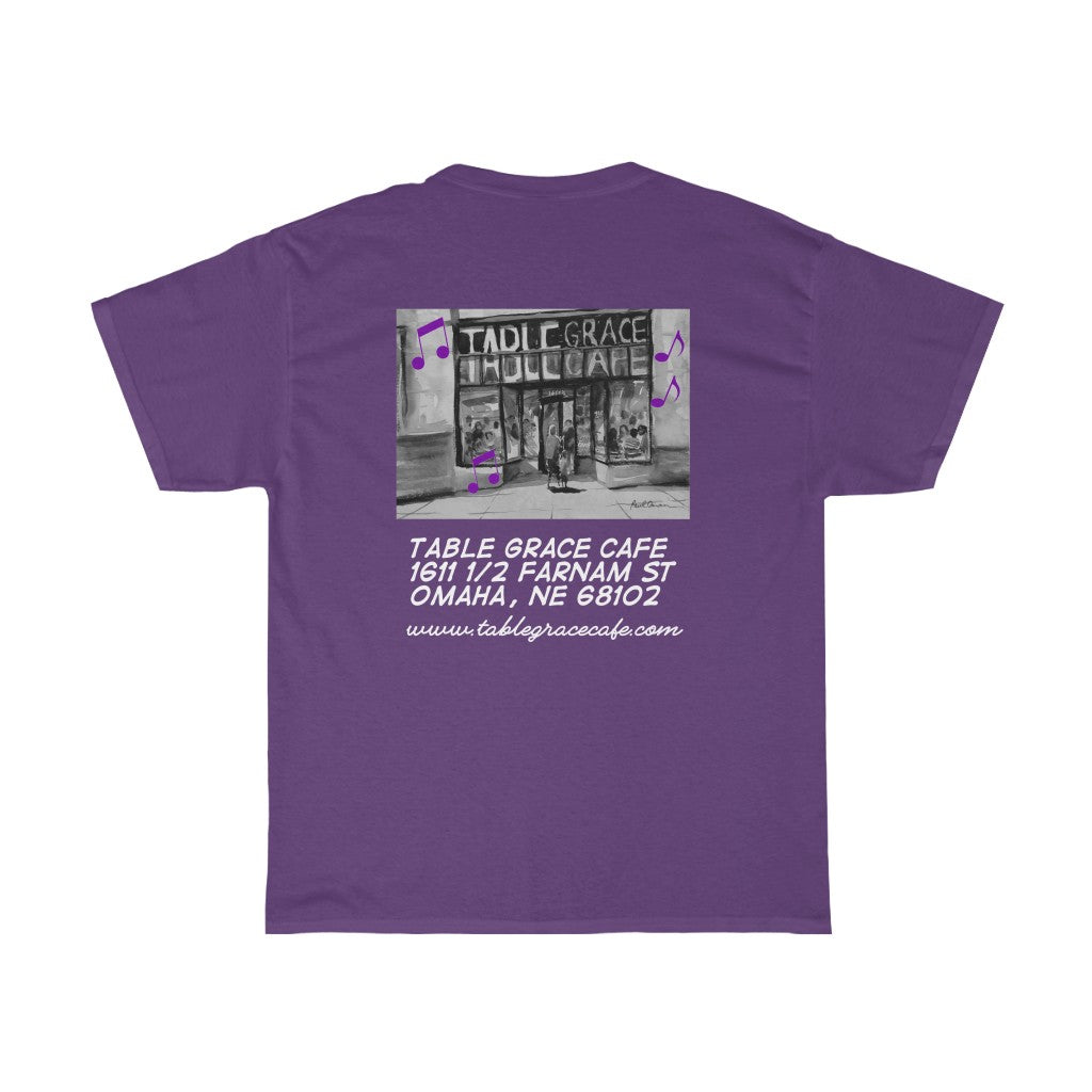 Table Grace Shirt with Picture on Back