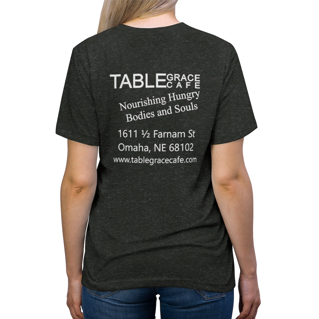Unisex White Address on Back