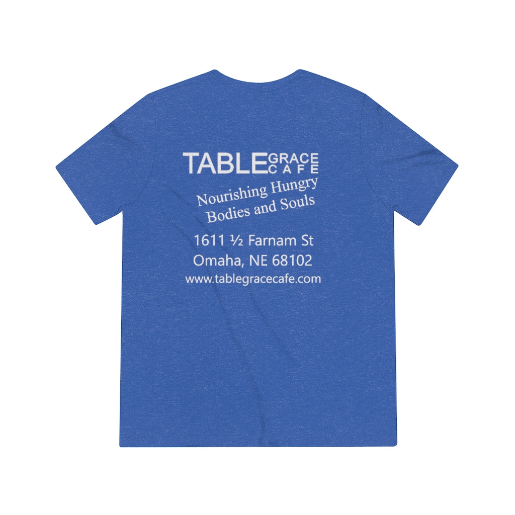 Unisex White Address on Back