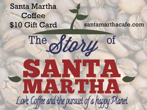 Gift Card - Santa Martha Cafe