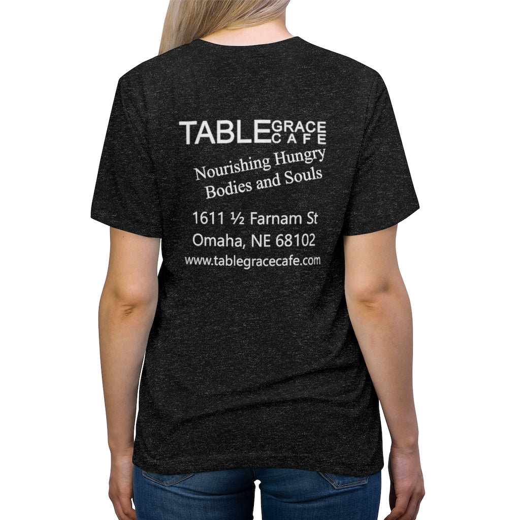 Unisex White Address on Back